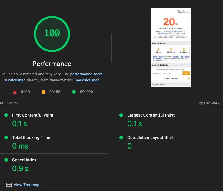 シミュレーション後
